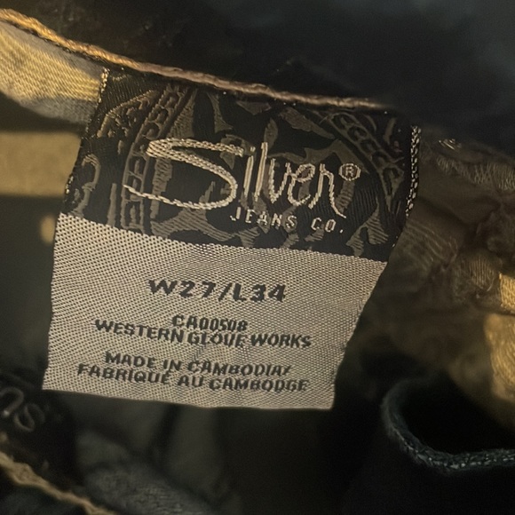 Silver Suki Jeans. - Picture 3 of 3